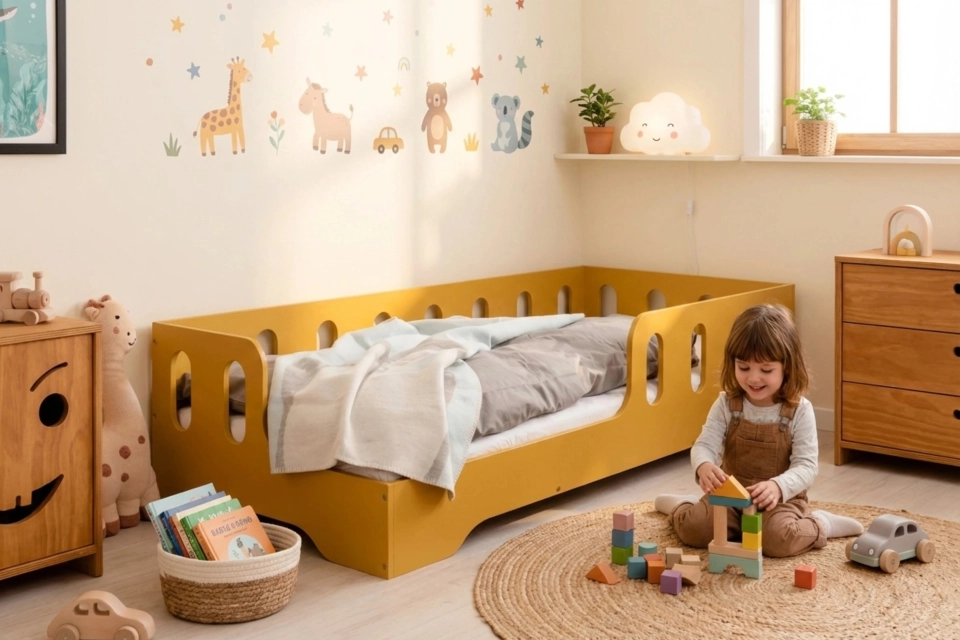 Jakie łóżko wybrać dla 2-latka? Poradnik dla rodziców